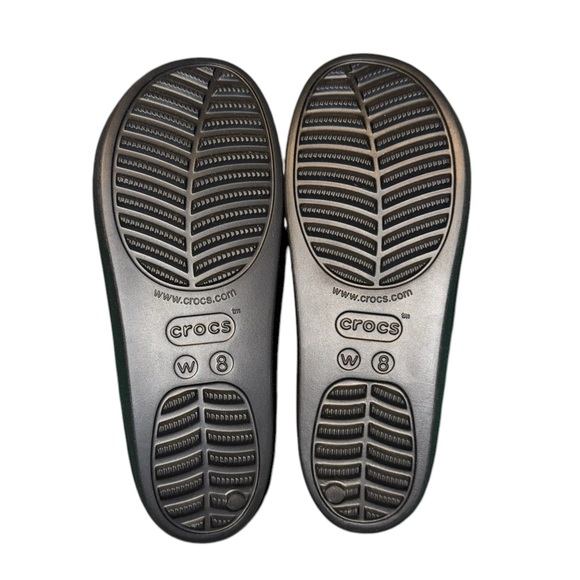 NEW Black Crocs Baya Platform Slide/Sandals size 8 - Picture 7 of 7